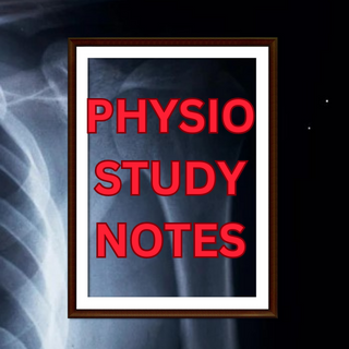 PT_studynotes's profile picture. 🥼For Physiotherapy students
📑Easy to understand physiotherapy notes
📩DM for notes on specific topics
👩‍💻DM for one to one online class
💡Daily quiz
