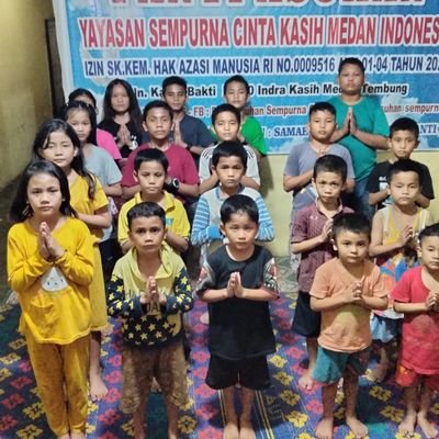 Hp/wa:08122231446
BRI yayasan: 069401007061533. an : sempurna cinta kasih Medan ind
REK/BCA:6995159795. an: samaeli waruwu (pengurus yayasan/,ketua)