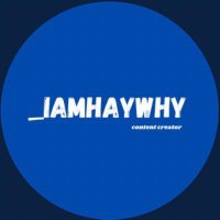 _Iamhaywhy (@_iamhaywhy) 's Twitter Profile