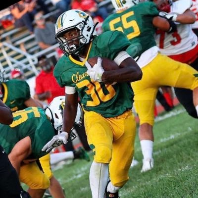 Clearview football '24 #30 |RB/Kr|5'8.5 175| 3.8 GPA|1st Team All Conference RB|315lbs Front squat|255lbs Clean|280lbs Benchpress|550lbs Deadlift