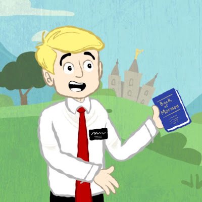 Hello everybody! I'm Elder Flem, the cartoon Mormon Missionary.

@ CartoonMissionary on TikTok & @ CartoonMissionary on Youtube.