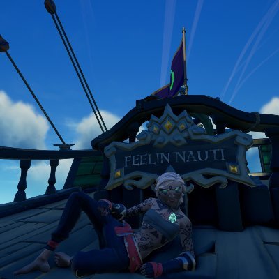 Twitch streamer, big dreamer, avid Sea Of Thieves Gamer, hope to see you on the seas someday!