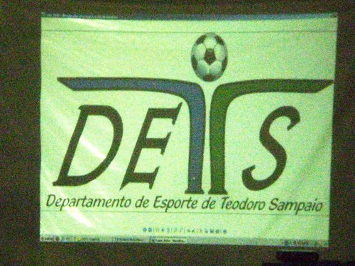 Twitter do Departamento de Esportes da cidade de Teodoro Sampaio - SP
