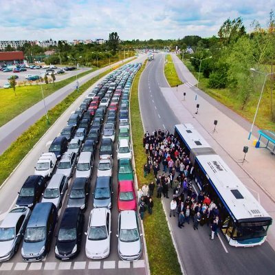 Against the dystopian world that revolves around portable couchs (i.e. cars). For transport that doesn't kill, pollute, bully, and blight our towns and cities.