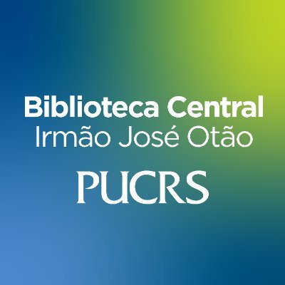 Perfil oficial da Biblioteca Central Irmão José Otão – PUCRS. Acompanhe-nos também no Instagram e Facebook: @bibliotecapucrs