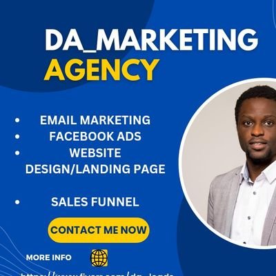 Hello there, I am David a Digital Marketer with over 3 years of  experience in the Sales Industry.
Let's connect and build each other business.