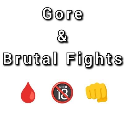 If you want to see Brutal Fights & Gore. You're in the right place