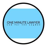 The One Minute Lawyer(@the_o_m_lawyer) 's Twitter Profile Photo