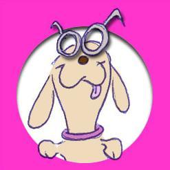 Ben een blinde hond. Baas @PolliPalla zorgt goed voor mij. Ben altijd vrolijk.  Braille heb ik  gestudeerd. Baas schrijft een kinderboek over mij.