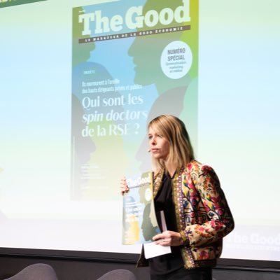 Rédactrice en chef @thegoodfr, Marraine de @JRE_France, autrice « Journalisme de solutions ou la révolution de l’information »