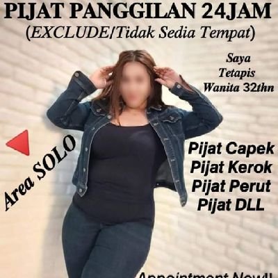 Crish0807's profile picture. Pijat Tradisional Jawa, menghilangkan rasa capek anda. Hanya khusus panggilan saja.
#pijatsolo #massagesolo #pijatpanggilansolo