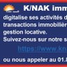 KNAKimmo's profile picture. Plus qu'une agence immobilière, nous sommes un centre de bonnes affaires immobilières tant sur le plan Recrutement que sur le plan Vente/Achat/Location
