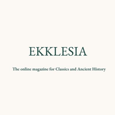 The Online Magazine for Classics and Ancient History | Account managed by @imogen_briscoe