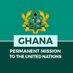 GhanaUN (@ghanamissionun) Twitter profile photo