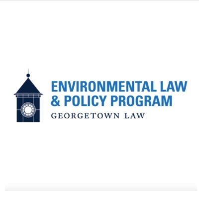 Georgetown Environmental Law & Policy Program official acct. Enviro & energy legal news. Law Center events. Professor thoughts. RTs not endorsements. #GELPP