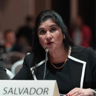 VanessInteriano's profile picture. Representante Permanente de El Salvador ante @IRENA y Coordinadora de Asuntos Internacionales de Energía para El Salvador 🇸🇻