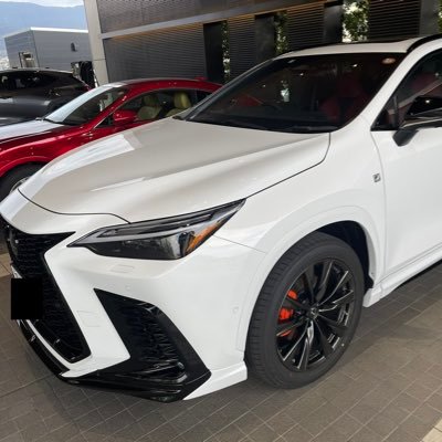 無言フォロー失礼します。レクサNX350hFスポーツAWD ホワイトノーヴァ TRD NEXUSメンバー LBX 3/15納車