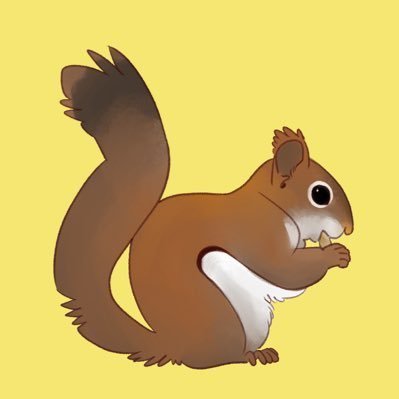 リス好き。リス・げっ歯目・グッズの個人制作。動物が作画できて嬉しいアニメーター。 @drawsqrl_maki …スケッチ/美術解剖学 @luckysquirrel1 …ペット/写真＊＊＊Love squirrels*2D animator. skeb https://t.co/Q1mc36fHaj