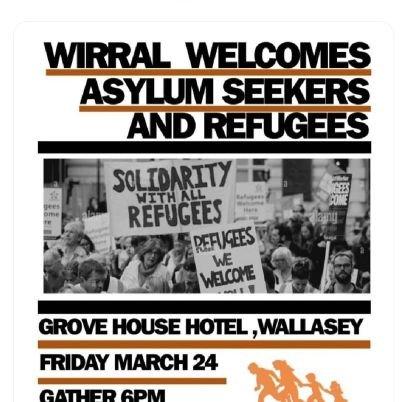 Wirral-based campaign to show support from refugees.