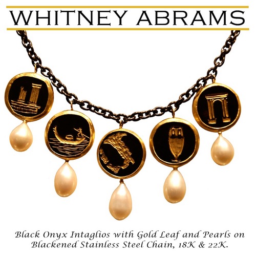 WhitneyAJewelry's profile picture. Whitney Abrams high karat gold creations are a reflection of her love of the Renaissance aesthetic and admiration for the technical abilities of the Ancients.