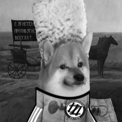 UnspookedS's profile picture. RadLib during the day, Ancom at night; Soros-funded Antifa Globalist Elder of Zion; #Hamazov figher; DefashTheLeft, NAFO; Smertʹ Rashyzm, Svoboda Narodu!