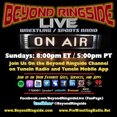 From #Birmingham #Alabama, #Wrestling, #Sports Talk Entertainment #Radio. LIVE Broadcasts Sundays at 8p Eastern. . Listen through our channel on TuneIn Radio.