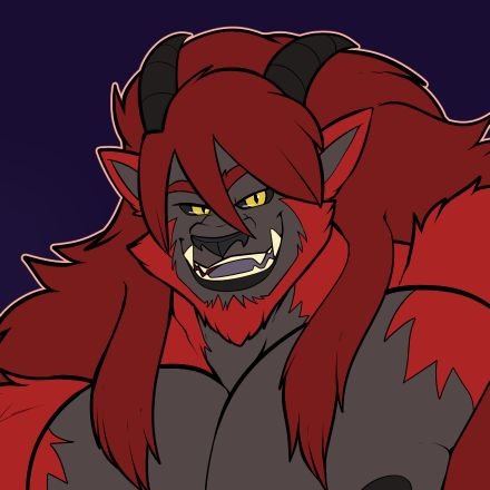 30 yrs old 💀 🔞nsfw muscle furry artist. Minors DNI🔞 he/they/them Demon Lion.
icon by @arcwuff