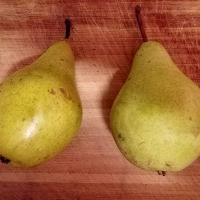 ThePearPuzzle's profile picture. Find a third word which shares something in common with the pair of words in the clue. For example, for DOG and TREE the answer is BARK.