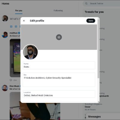 sanusukumaran's profile picture. IT Solution Architect, Cyber Security Specialist