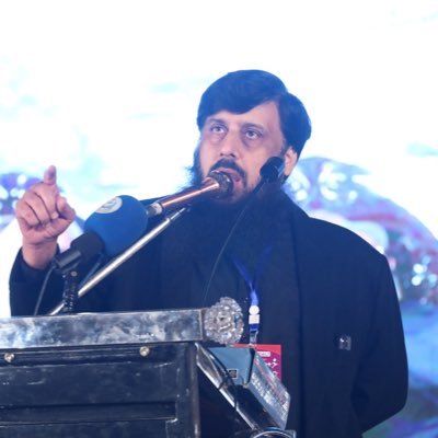 Chairman Political Affairs Markazi Jamiat Ahle Hadith Pakistan.Vice President Markazia. Director Pegham TV, MA Mass Communication, MA Islamic Studies.