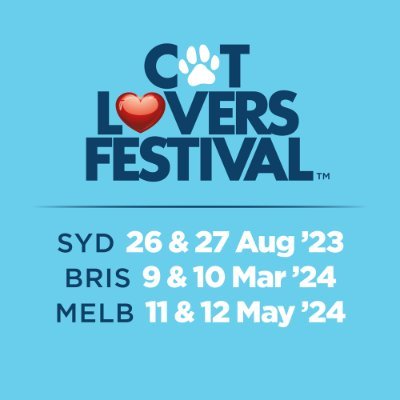 #Sydney 26 & 27 August, 2023.
Australia's first fur-tastic feline festival 😻
#CatLoversShow to be featured 📸