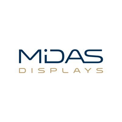 Design ● Manufacture ● Supply LCD, OLED, TFT, E-Paper, accessories & sensor products. E: sales@midasdisplays.com P: +44 (0) 1493 602602