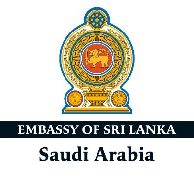 Official Twitter Account of the Sri Lankan Embassy in the Kingdom of Saudi Arabia