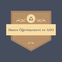 Hazro Öğretmenevi ve Akşam Sanat Okulu (@hazrogretmenevi) Twitter profile photo