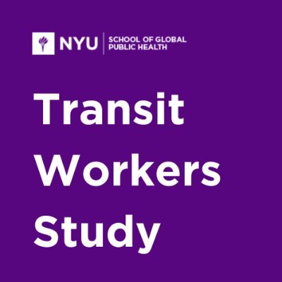 NYUtransitstudy's profile picture. A study to better our understanding of how COVID-19 affected the health and wellbeing of New York City’s transit workers.