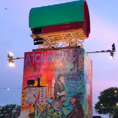 @Glastonbury's Atchin Tan, named after the now virtually non-existent stopping places across the country, where Travellers would stop for a few days. Come by!