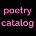 Poetry Catalog (@poetrycatalog) Twitter profile photo