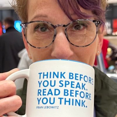 “I don’t trust anyone who doesn’t laugh.” Maya Angelou —————Neuroscience NP, PhD, Army SF Vet wife. #ReadMyMug #LoveIsLove #BLM #ItsTheGuns