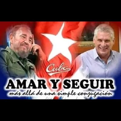 Los que nacimos en esta Revolución,seguimos fieles a las conquistas de nuestro Comandante #FidelPorSiempre 
#JuntarYVencer