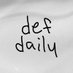 for JAY B/Def.¨ (@defdaily) Twitter profile photo