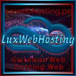 LuxHostingProc's profile picture. LuxWebHosting es una Agencia de Servicios digitales como Alojamiento y Desarrollo de Sitios web con Diseño 2023 Novedoso y Tecnológico para Negocios y Empresas