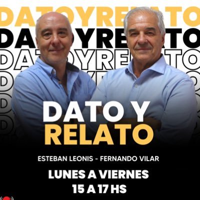 Programa periodístico conducido por Esteban Leonís y Fernando Vilar 📻 Lunes a viernes de 15:00 a 17:00 Hs por 970 Universal