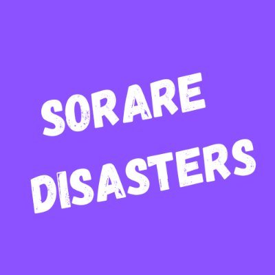DisastersSorare's profile picture. Sharing the disaster gameweeks on Sorare - DM yours through to be featured.