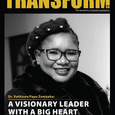 Transform SA Magazine is a quarterly journal that seeks to address issues relating to economic and social transformation in Southern Africa