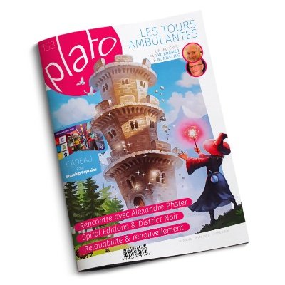 Le seul, l'unique magazine papier traitant exclusivement des jeux de société modernes, sous toutes leurs coutures. Tous les mois, 64 pages en couleurs!