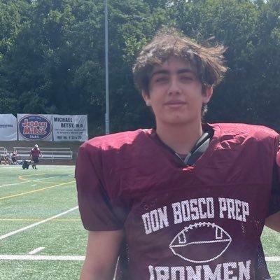 Don Bosco Prep ‘26 |  5’ 11” 213 | 3.9 gpa |Rugby