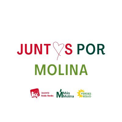 Confluencia de IU, Más Molina y Verdes-Equo en Molina de Segura.
Somos feministas, ecologistas, defendemos los servicios públicos y la equidad social 🔻✌️🌻