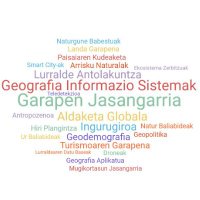 Geografia & Lurralde Antolakuntzako Gradua UPV/EHU (@ehugeografia) 's Twitter Profile Photo Geografia & Lurralde Antolakuntzako Gradua UPV/EHU (@ehugeografia) 's Twitter Profile Photo