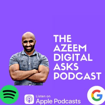 Hosted by @AzeemDigital, this top 10 rated digital marketing podcast generally aims to amplify the voices of women, POC, & marginalised peeople. Listen now!