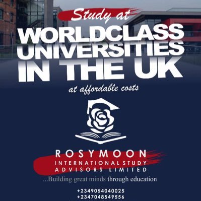 Rosymoon_ng's profile picture. STUDY COUNSELING/INTERNATIONAL ADMISSION/VISA PROCESSING/ACCOMMODATION SOURCING. 99.9% SUCCESS RATE. ☎️09054040025/07048549556